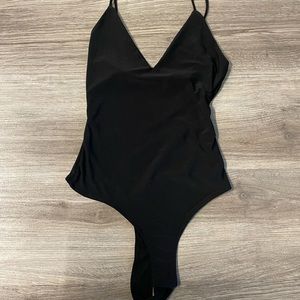 Fashion Nova Black Bodysuit